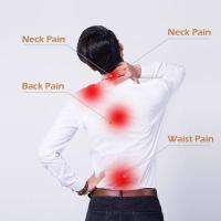 Masajeador eléctrico Shiatsu con forma de U para espalda, cuello y hombros, masaje caliente por infrarrojos, para casa,desde envio España - details 2