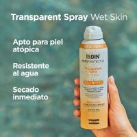 Isdin ISDIN Fotoprotector Corporal Transparente Wet Skin SPF 50 con Ginger Cell Protect 250 Ml - details 1