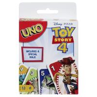 UNO Toy Story 4 juego de cartas para niños y adultos original Disney Mattel juego de mesa familiar con personajes de Woody, Buzz Lightyear - details 0
