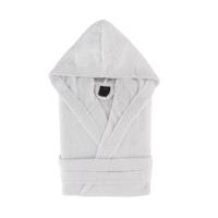 Novotextil Albornoz de Baño con Capucha de Algodón Cardado Premium Ultra Suave Absorbente Ideal Después de la Ducha Material de Alta Calidad Proporciona Confort Calidez Diseño Funcional Elegante Resistente al Desgaste Perfecto Uso Diario - details 2