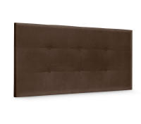 DHOME Cabecero Capitone Tapizado Polipiel o Tela Acualine con 8cm de Grosor Cabezales de Cama Acolchado Capitoné Cabeceros de Cama (Marrón Tela) - details 0