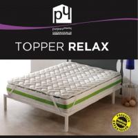 PURPURA HOME- Topper Viscoelastico Nucleo 100% Viscoelastica Fabricado en España Alivia Tensiones Musculares Sobrecolchon Desenfundable y Lavable Transpirable y Antiacaros - details 0