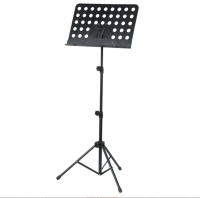 Atril musica Metálico con Brazos para Sujetar Hojas Partituras Ajustable Altura Trípode para violín, guitarra Soporte Ajustable Regulable Altura - details 2