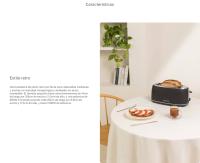 CREATE - Tostadora de pan dos ranuras largas, 1500W, 6 niveles de potencia - TOAST RETRO STYLANCE XL - details 0