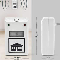 Repelente para cucarachas, arañas y otros insectos y roedores enchufe de pared con frecuencias electromagnéticas para hogar, inocuo para personas y mascotas - details 3