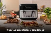 Freidora de Aire sin Aceite 9L Cecotec Cecofry Dual 9000, temperatura dual, tecnología PerfectCook, opción de dividir - details 0