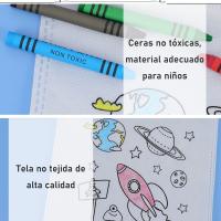 Pack 12 a 48 unidades de Estuches de lápices para niños, Detalles cumpleaños infantil para invitados, Manualidades accesorios y materiales, Mochilas para colorear, Regalos originales niños, Regalantes.com - details 3