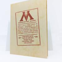 AKARURE Carta Aceptación Escuela de Magia Personalizada en Español con Lista de Materiales - details 4
