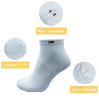 Aicasa Calcetines Cortos de Algodón para Mujer y Hombre ,Calcetínes tobillero , Transpirables para Verano y todo los dia Pack 12Pares Gimnasio/Padel/Deporte/Correr/Futboll - details 0