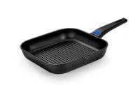 Monix Solid Plus - Sartén Grill Asador de aluminio fundido con antiadherente Classic. 24 o 28 cm lisa o rayas. Sartenes cocina - details 1