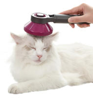 SANDALFON Cepillo para Mascotas Autolimpiable para Perros y Gatos - Herramienta de Estilismo Lavable para Quitar Exceso de Pelos y Enredos - Cuidado del Cabello - details 0