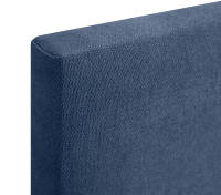 DHOME Cabecero de Polipiel o Tela AQUALINE Liso Cabeceros Cabezal Tapizado Cama Lujo (Azul Tela) - details 4