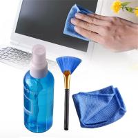 SX Kit de Limpieza para Pantallas LCD y teclados 3 en 1 (Incluye líquido limpiapantallas, paño de Microfibra y Pincel) Limpieza Todas Las Pantallas y displays. Sin Rayas y sin estrías.… - details 0
