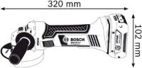 Bosch Professional GWS 18-125 V-LI - Amoladora angular a batería (18 V, 10.000 rpm, Ø disco 125 mm, sin batería, en caja)GWS18-125V-LI,empuñaduraadicional,cubiertaprotectora,encajadecartón; bateríaycargadornoincluidosÓptimorendimientodede - details 0