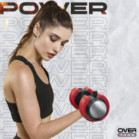 OVER SPORT Mancuernas Ajustables para Gimnasio o Hacer Deporte en Casa - Pesas con Discos Regulables para musculación para Hombre y Mujer- Pesas Ajustables - details 0
