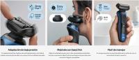 Braun Series 6 61-B1200s - Afeitadora eléctrica para hombre con recortadora de precisión EasyClick SensoFlex - details 1