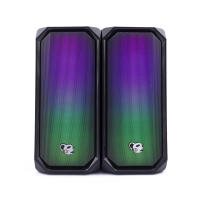 Altavoces 2.0 6W RMS, con 6 Modos de Iluminación RGB R205 DeepGaming, Entrada Auxiliar + Bluetooth 5.0 - details 1