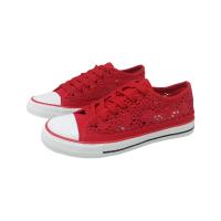 Zapatillas Mujer bajas   Encaje blanco, Zapatos deportivas plana de crochet. Elegante y femeninas para completar tus looks. - details 6