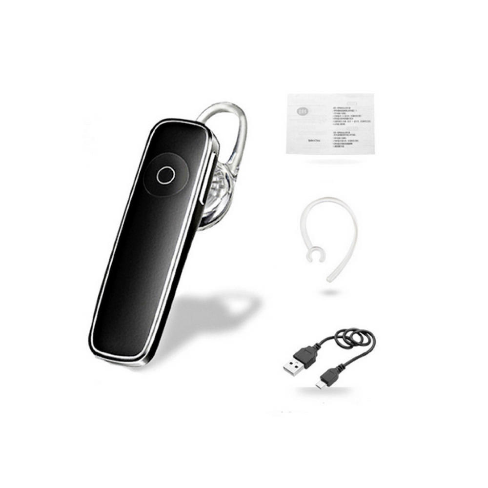 Bluetooth Earphone Calls On Mobile Phones, White Or Black, Hands-free For Car, Office, Work_voghion.com