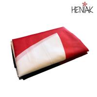 Bandera templaria grande 150 cm x 90 cm Heniak Store tela tipo poliester caballeros templareos medieval estandarte historico cruz roja fondo negro y rojo decoracion ondeante - details 3