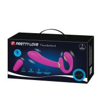 PRETTYLOVE THUNDERBIRD VIBRADOR PARA PAREJAS SIN ARNÉS UNISEX CON CONTROL REMOTO DILDO JUGUETES SEXUALES - details 0