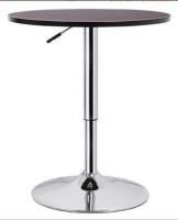 Mesas de Bar redondas CUADRADO para bar, mesa de centro informal ,muebles de Metal y madera altos para club nocturno, comedor, Bar moderno, Cocina, fiesta, 75cm alto - details 1