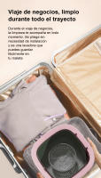 6L Lavadora, Lavadora Portátil, Mini Lavadora, Mini Lavadora Plegable, Centrifugadora, Lavadora Compacta, 3 Modos, Para Ropa De Bebé, Ropa Interior, Artículos Pequeños - MIRAVIA - details 2