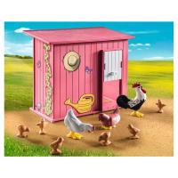 Gallinero de Playmobil Country (71308) con gallo, gallinas y pollitos - details 2