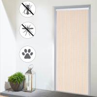 ARISE SHOP-Cortina Espiral Para Puerta Tiras PVC Cortina Para Puerta Exterior Anti Insectos Mosquitos Bichos Verano Casa o Jardín 10 Colores 90x200cm - details 2