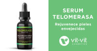 Serum Antiarrugas Telomerasa con Acido Hualurónico y Niacinamida, Serum Hidratante que reduce arrugas y líneas de expresión. Serum antiedad vegano 30 ml Vit Vit Cosmetics Vit Vit Cosmeceuticals - details 0
