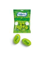 Vidal Melones 14 bolsas de 90 g - Chicles sabor a melón que esconden un relleno ácido que se libera en la boca. Sin gluten - details 2