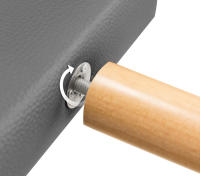 DHOME Cabecero Capitone Tapizado Polipiel o Tela Acualine con 8cm de Grosor Cabezales de Cama Acolchado Capitoné Cabeceros de Cama (Gris Polipiel) - details 9