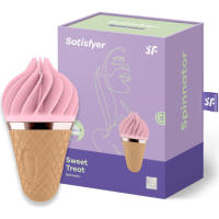 SATISFYER SWEET TREAT ROSA ROTADOR ESTIMULADOR Juguetes Sexuales Sexshop Vibrador - details 0