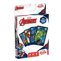Fournier Cartamundi Shuffle Baraja de 33 cartas Vengadores Héroes Marvel 4 juegos en 1 Juego mesa Jugar Cuartetos A partir de 4 años De 2 a 4 jugadores Partidas de 10 minutos Producto oficial Familia Amigos Cine Fantasía Multi idioma - details 6