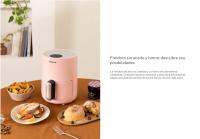 CREATE - Freidora de aire sin aceite 1,5L  900W  hasta 200º BPA Free - AIR FRYER - details 1