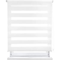 ARISESHOP-Estor Enrollable de Doble Capa Noche y Día,  Tejido, Fácil de Instalar  para Ventanas y Puertas, Proteccion Solar, Stores Noche y día - details 1