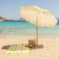 Flamingueo Sombrilla Playa - Sombrilla Playa Proteccion UPF 50+, Beach Umbrella, Sombrilla de Playa Grande, Sombrilla Jardin Inclinable, Parasol Playa Altura Regulable, Sombrilla Plegable Impermeable - details 1