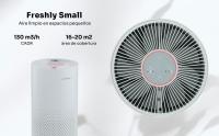 Mellerware - Purificador de Aire Freshly!,  normal o compacto, 16 - 50 m² con sensores de contaminación 3 filtrados, silencioso, mi hogar, alergia, puro, filtro, limpio - details 3