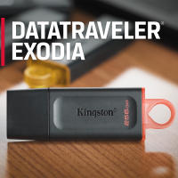 Kingston Technology Datatraveler Exodia USB 3.2 Gen 1 con Capuchón Protector y Llavero en Colores Múltiples - details 2