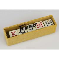 Fournier 5 dados poker Esquinas rectas 1.5x1.5x1.5 Con caja de plástico Casino Juego de mesa Jugar Yatzy Mentiroso Adultos Accesorio Magia Truco Playa Piscina Camping Joven Divertido Entretenimiento Poquer - details 5