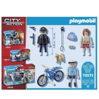 Playmobil bicicleta policía persecución del carterista (70573) City Action - details 2