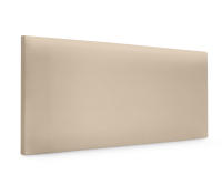 DHOME Cabecero de Polipiel o Tela AQUALINE Liso Cabeceros Cabezal Tapizado Cama Lujo (Beige Polipiel) - details 0