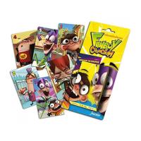 Fournier Fanboy & Chumchum Nickelodeon Baraja infantil de 40 cartas Frosty Helado y Conserje Cacatina De 2 a 6 jugadores Serie televisión Dibujos animados Juego mesa Jugar Naipecoleccion Cuartetos Familia - details 0
