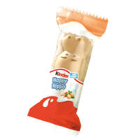 Barritas Kinder Happy Hippo - Barquillo de crujiente galleta con forma de hipopótamo y relleno de crema de leche y avellana. Cada unidad va envuelta individualmente. Caja de 28 barritas. - details 3
