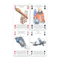 Heritage Playing Card Co Heritage Baraja de Poker Didáctica Inglés Gatos Perros Caballos Animales Mariposas Pájaros Fósiles Especias Peces Frutas Hierbas Faros Árboles Gemas Minerales Delfines Ballenas Setas Insectos Arañas Indios Rosas Salvajes Fauna - details 60