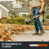 Worx WG585E.9 Soplador a batería LeafJet de 40V con motor 'Brushless' (baterías y cargador no incluidos) - details 2