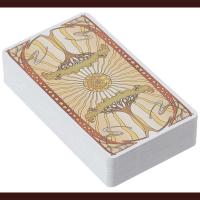 Naipecoleccion Lo Scarabeo Tarot de 78 cartas Golden Art Nouveau Dorado Arte Modernista Mucha Instrucciones en inglés, español, italiano, francés y portugués Adultos Cartas adivinatorias Esotérico Esoterismo Aprender - details 5