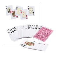 Fournier Baraja de poker de 55 cartas Índices o números grandes Presentada en celofán Reverso aleatorio rojo o azul Casino Ideal para jugar a la canasta poquer  solitarios - details 0
