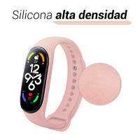 Correas compatibles con Xiaomi Smart Band 7 Mi Band 7 pulseras de silicona de alta densidad flexible de colores e impermeable para pulsera de actividad reloj inteligente - details 2
