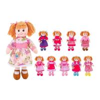 peluche muneca Trapo de nina muy guapa con vestido multicolores  10colores surtidos 50cm-color aleatorios,precio por unidad - details 10